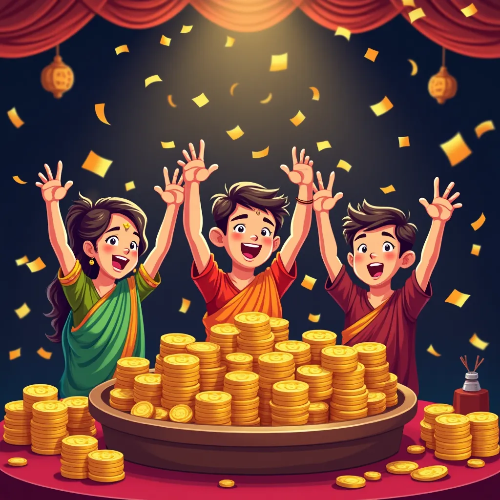 deltin mega wins showcase illustration